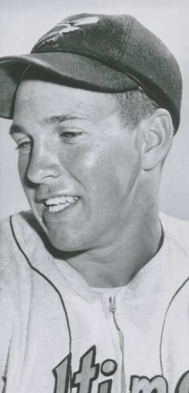 Brooks Robinson Portrait photograph, 1957 April 11