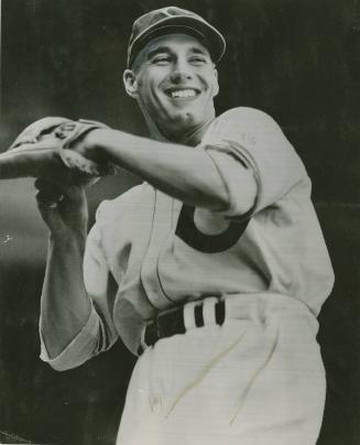 Bob Feller Warming-Up photograph, 1945 August 23