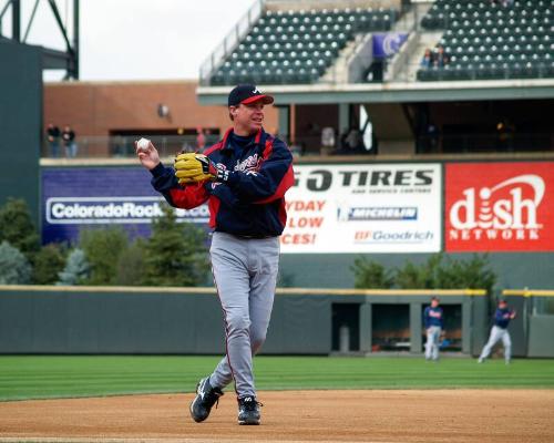 Chipper Jones photograph, 2006 September 22