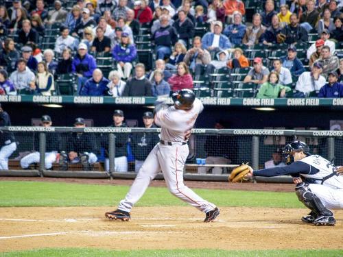 Barry Bonds Batting photograph, 2006 September 18