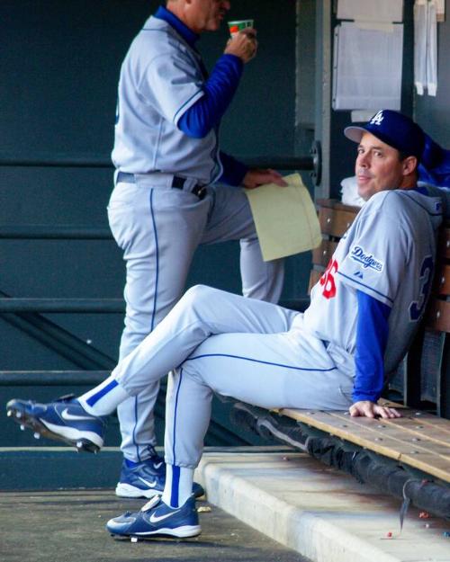 Greg Maddux Dugout photograph, 2006 September 26