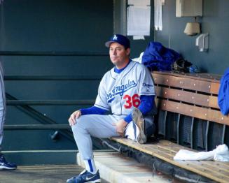 Greg Maddux Dugout photograph, 2006 September 26