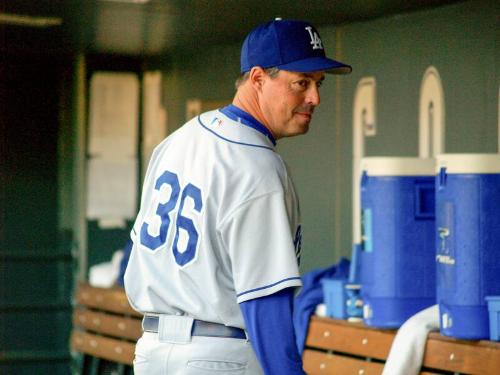 Greg Maddux Dugout photograph, 2006 September 26