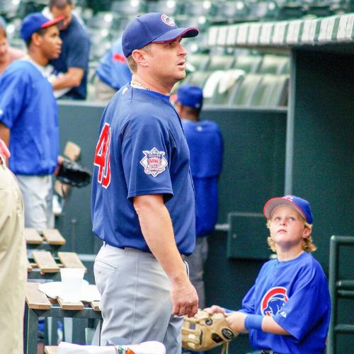 Phil Nevin Dugout photograph, 2006 August 12