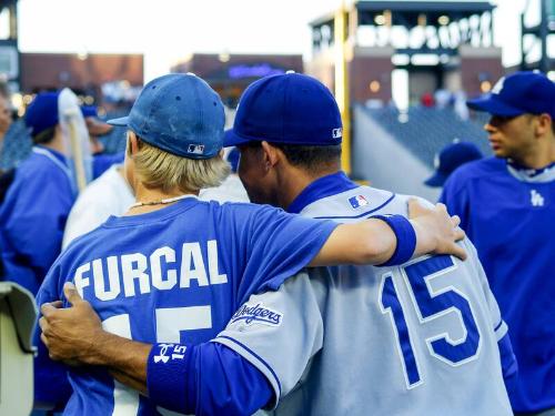 Rafael Furcal and Fan photograph, 2006