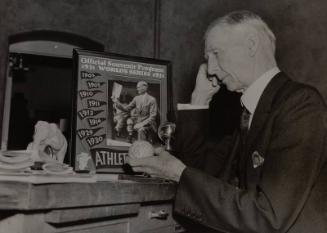 Connie Mack photograph, 1939 December 21