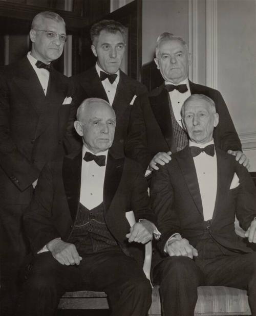 Connie Mack, Will Harridge and Clark Griffith photograph, undated