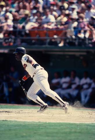 Tony Gwynn Running slide, 1985 or 1986