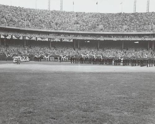 Presentation of Colors photograph, 1954 April 15