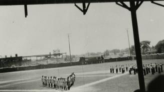 Racine Belles in Formation photograph, between 1943 and 1945