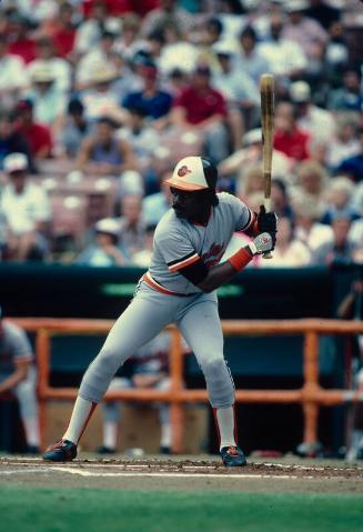 Eddie Murray Batting slide, 1986