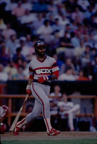 Harold Baines Batting slide, approximately 1986