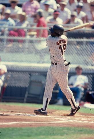 Tony Gwynn Batting slide, between 1985 and 1990