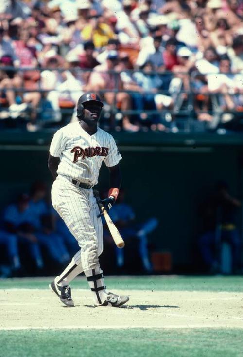 Tony Gwynn Batting slide, 1985 or 1986