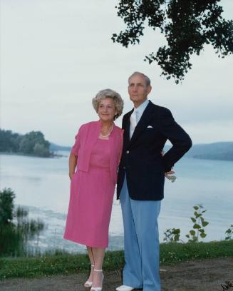 Charlie Gehringer and Josephine Gehringer photograph, undated