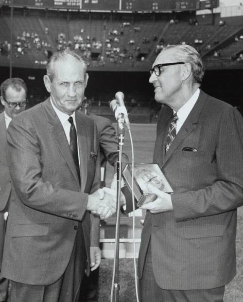 Charlie Gehringer Honor photograph, undated