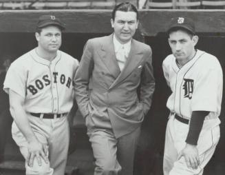 Charlie Gehringer and Jimmie Foxx photograph, 1936 or 1937