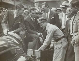 Charlie Gehringer and Hank Greenberg photograph, undated