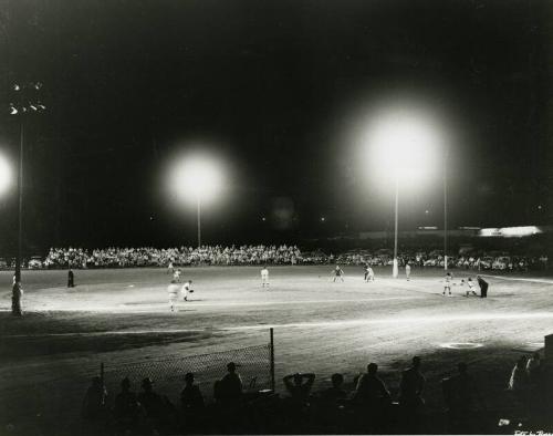 All-American Girls Professional Baseball League All-Star Game photograph, 1952