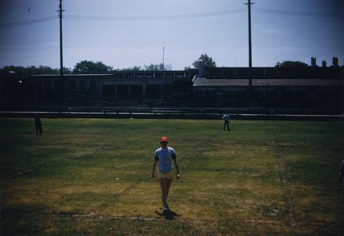 Earlene Risinger during Spring Training at South Field photograph, undated