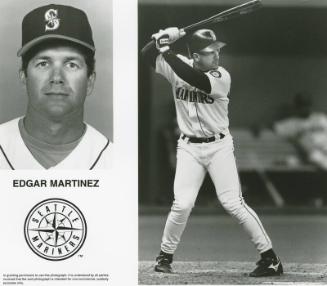 Edgar Martinez photograph, 1996