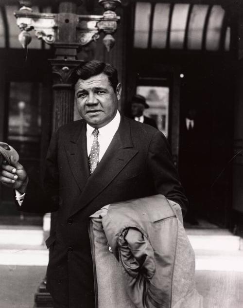 Babe Ruth photograph, 1930 March