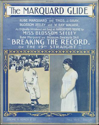 The Marquard Glide sheet music, 1912