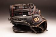 Chas McCormick World Series glove, 2022 October 28-November 05