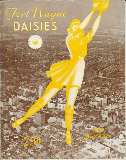 Fort Wayne Daisies yearbook, 1947