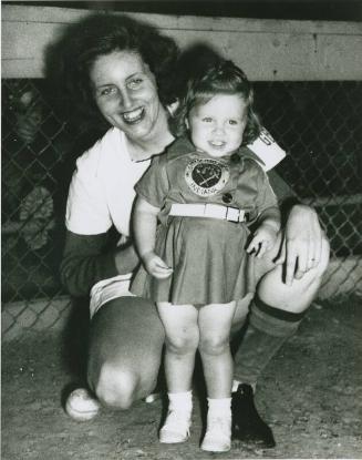 Dottie and Patty Collins photograph, 1950