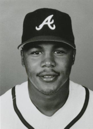 Andruw Jones Portrait photograph, 1996 or 1997