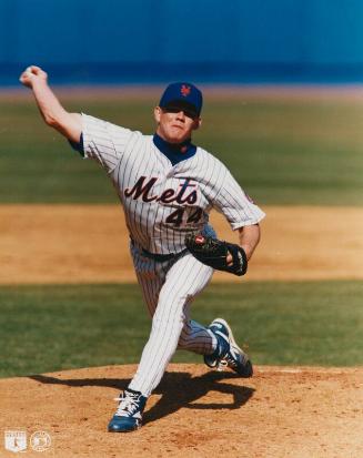 Jason Isringhausen Pitching photograph, between 1995 and 1997