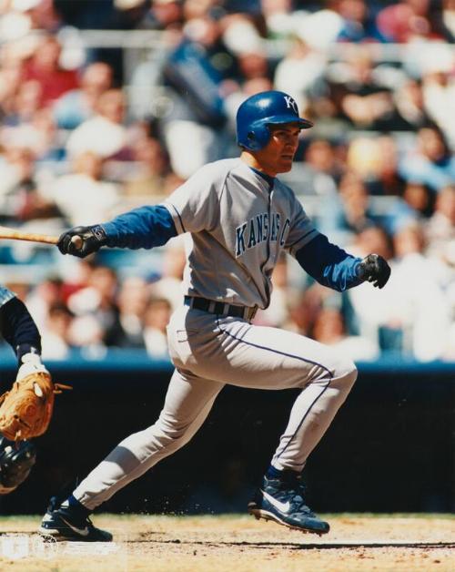 Johnny Damon Batting photograph, 1995 or 1996