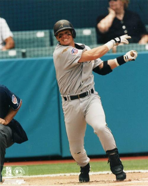 Craig Biggio Batting photograph, 1997