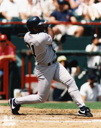 Tim Raines Batting photograph, 1997