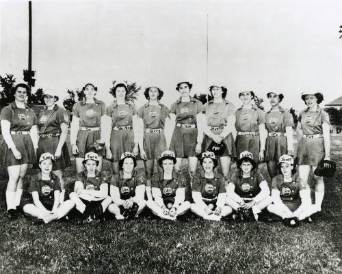 Chicago Colleens Team photograph, 1950