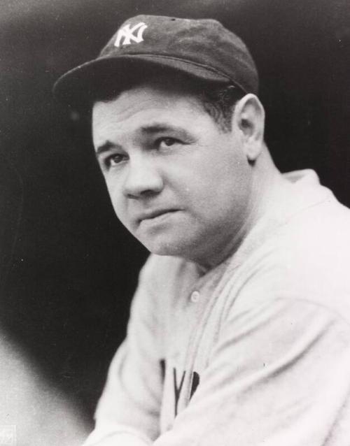 Babe Ruth Portrait photograph,1930