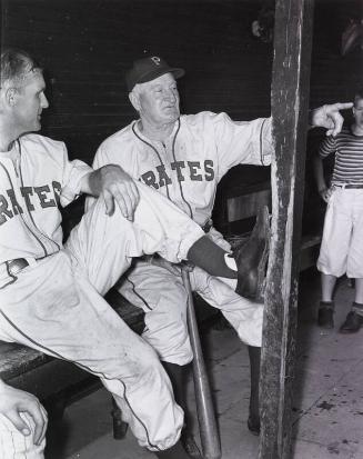 Honus Wagner photograph, between 1942 and 1946