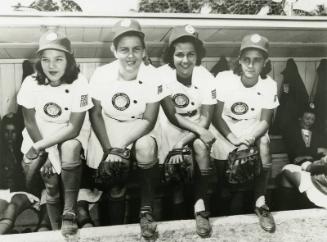 Chicago Colleens Cuban Players at Spring Training, 1947