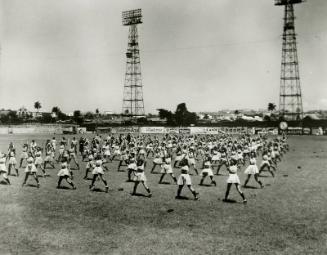 All-American Girls Professional Baseball League Players at Spring Training photograph, 1947