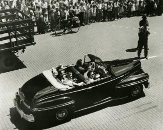 Parade during Spring Training in Havana, Cuba photograph, 1947