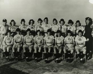 Grand Rapids Chicks Team photograph, 1947