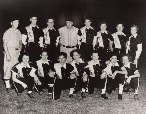 Chicago Music Maids Team photograph, 1950