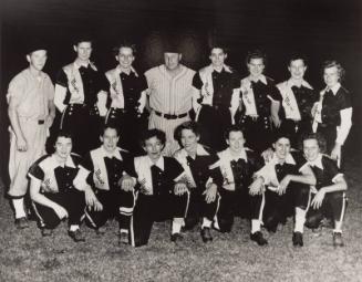 Chicago Music Maids Team photograph, 1950