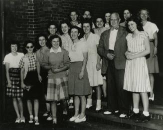 Grand Rapids Chicks Team photograph, 1945