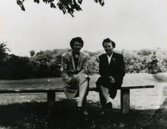 All-American Girls Professional Baseball League Chaperones photograph, between 1943 and 1954