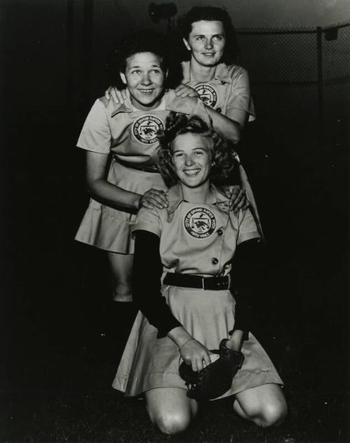 Grand Rapids Chicks Players photograph, 1946