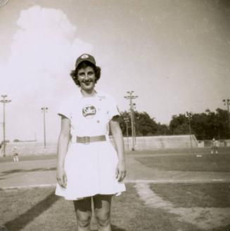 Barbara "Bobbie" Liebrich on Tour photograph, 1949