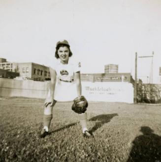 Lillian "Pete" Shadic on Tour photograph, 1949