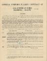 Mary Baumgartner All-American Girls Baseball League contract, 1949 September 01